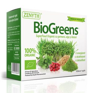 Biogreens, 28 plicuri Zenyth