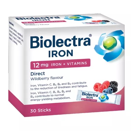 Biolectra Iron, 30 plicuri, Vedra