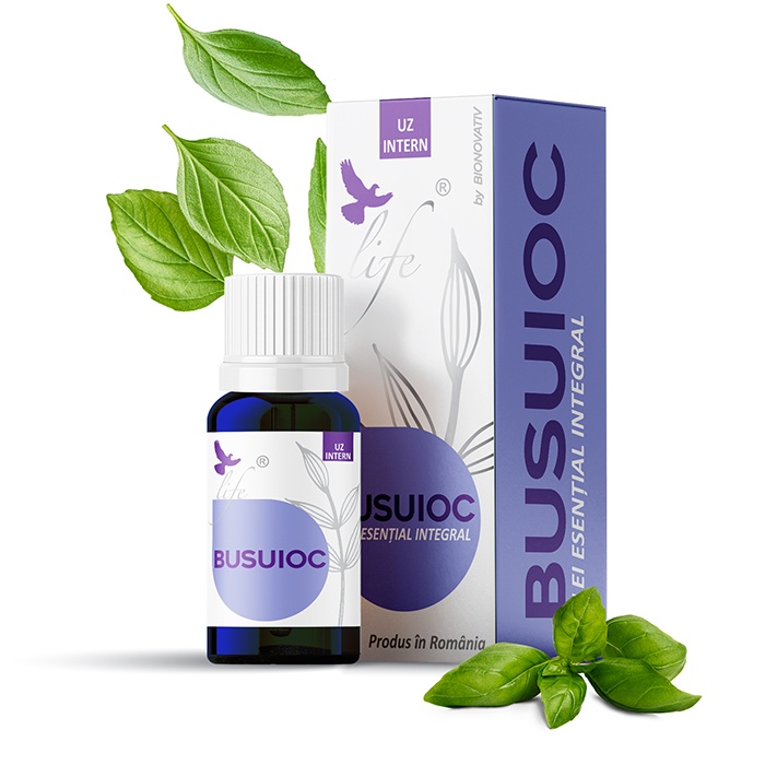 BIONOVATIV Ulei esential Busuioc 10ml