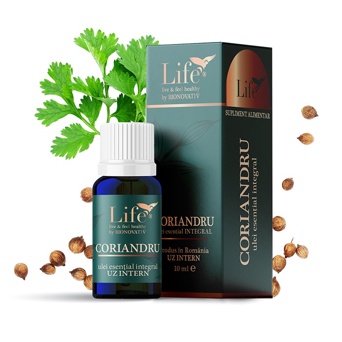 BIONOVATIV Ulei esential Coriandru 10ml