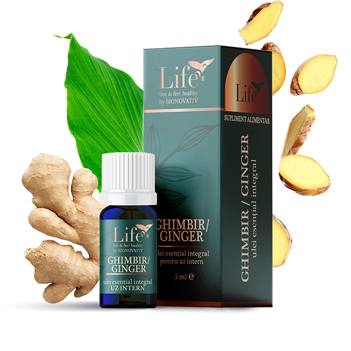 BIONOVATIV Ulei esential Ghimbir 5ml