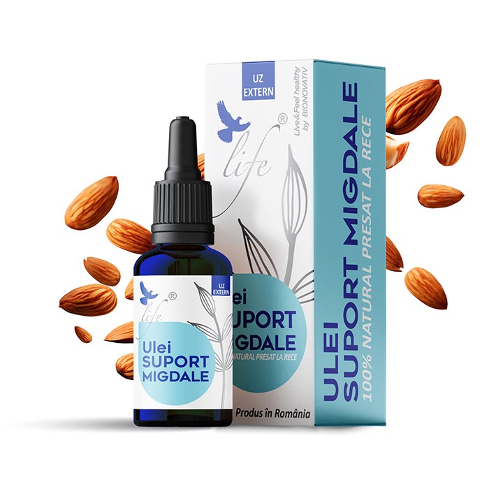 BIONOVATIV Ulei suport Migdale 10mL