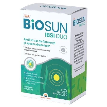 Biosun Ibsi Duo, 30 capsule + 60 capsule moi, Sun Wave Pharma