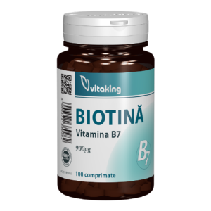 biotin vitamina b 7 100 tablete vitaking.png