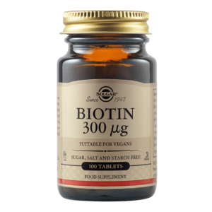 biotina 300 mcg 100 tablete solgar.png