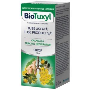 Biotuxyl Sirop tuse uscata si productiva, 100ml, Biofarm