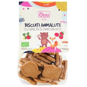 Biscuiți Animalute, 100g, OBio