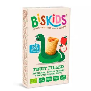 Biscuiti Biskids cu umplutura de mere ECO, 120g, Belkorn