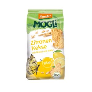 Biscuiti Eco cu lamaie, 125 g, Mogli