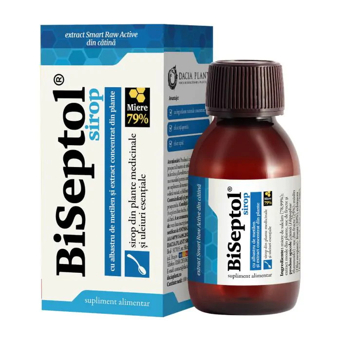 Biseptol sirop, 100 ml, Dacia Plant