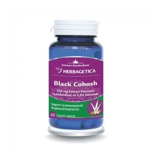 Black Cohosh, 60 capsule, Herbagetica