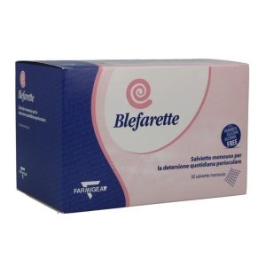 Blefarette Servetele sterile pentru igiena pleoapelor si genelor, 30 bucati, Naturpharma