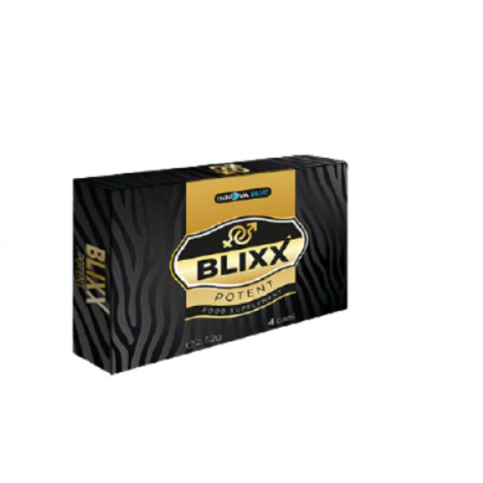 Blixx Potent 4 capsule – Supliment natural pentru potenta si libido