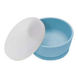 bol din silicon cu ventuza si capac 6 luni aqua blue appekids.png