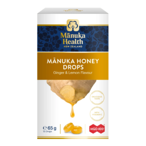bomboane cu miere de manuka mgo 400 si aroma naturala de ghimbir lamaie 65 g manuka health.png