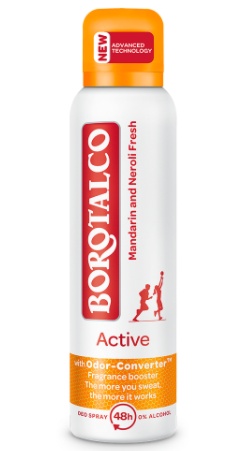 BOROTALCO Deo Spray Active Mandarin Neroli 150ml