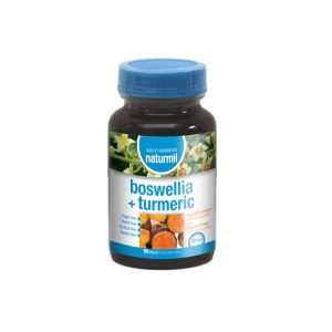 Boswellia 400mg + Turmeric 1mg, 90 tablete, Naturmil