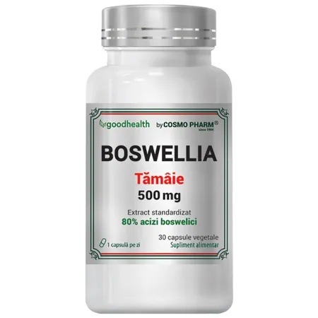 Boswellia Serrata 500mg, 30cps, Cosmopharm