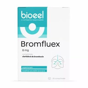 Bromfluex 8mg, 25 comprimate, Bioeel