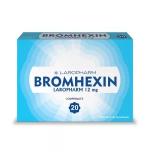 Bromhexin 12mg, 20 comprimate, Laropharm
