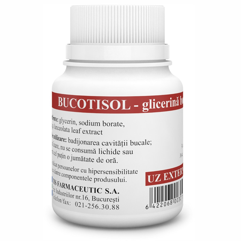 Bucotisol - glic.boraxata x 25ml (Tis)