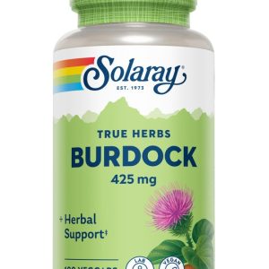 Burdock (Brusture) 425mg 100 Capsule Vegetale, Secom