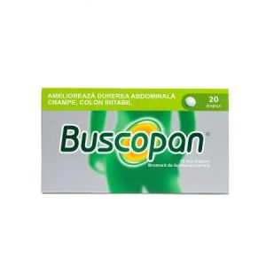 Buscopan 10mg, 20 drajeuri, Opella