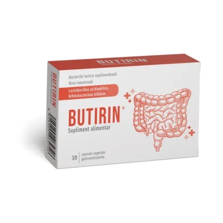 Butirin, 30 capsule vegetale gastrorezistente - Naturpharma