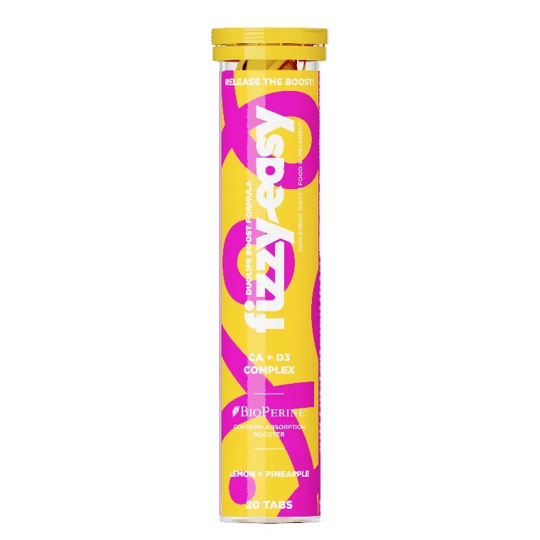Ca+D3 Complex Boost Formula Fizzy Easy, 20 tablete efervescente, DuoLife