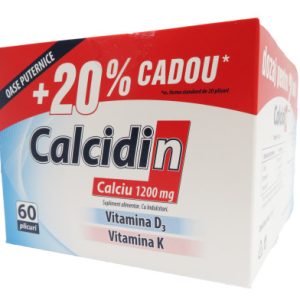 Calcidin, 60 plicuri, Zdrovit
