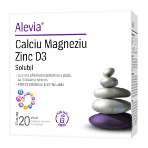 calciu magneziu zinc 20 plicuri alevia.png