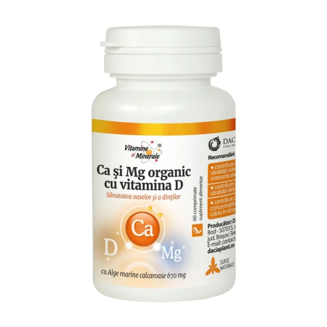 calciu si magneziu organic cu vitamina d 60 comprimate dacia plant.png