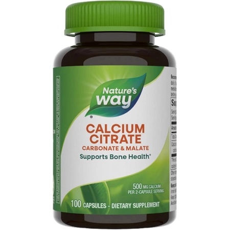 Calcium Citrate, 100 capsule, Nature's Way
