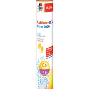 Calcium + D Osteo 1000, 15 comprimate efervescente, Doppelherz