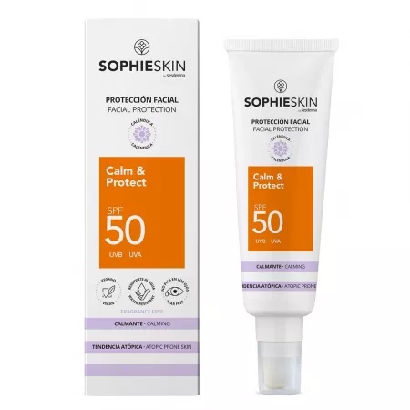 Calm & Protect Facial Protection SPF 50, 50ml – Sophieskin