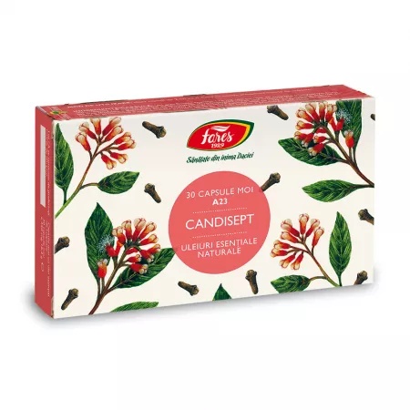 Candisept A23, 30 capsule moi, Fares