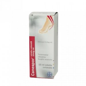 Canespor solutie cutanata 10mg/ml, 15ml, Bayer