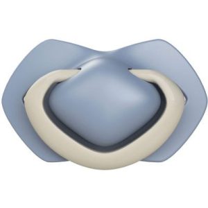 CANPOL Suzeta Simetrica Silicon 6-18m Pure Color Blu 22/656