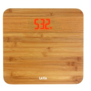 Cantar elctronic Lemn Bambus Led max.150kg, PS1067, Laica