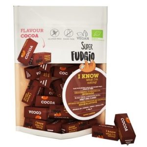 Caramele eco cu aroma de cacao, 150g, Super Fudgio