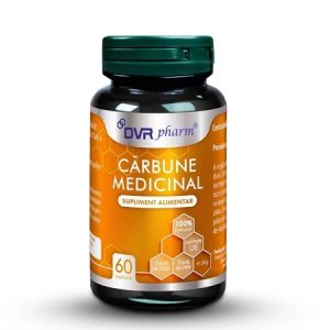 Carbune medicinal, 60 capsule, DVR Pharma