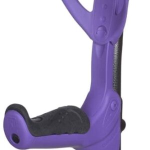 carja cu sprijin pe antebrat din aluminiu ergotech violet.jpg