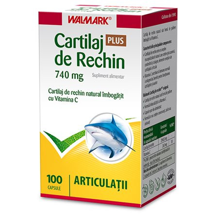 Cartilaj de Rechin Plus, 100 capsule, Walmark