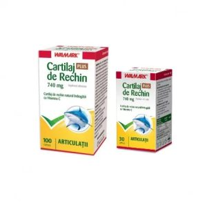Cartilaj de rechin Plus 740mg, 100 + 30 capsule, Walmark