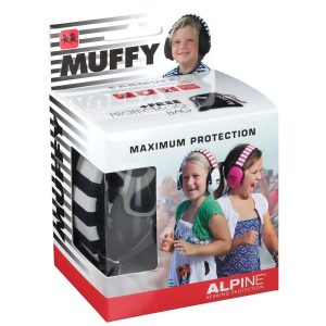 Casti antifonice pentru copii, 5-16 ani Muffy Kids, Black, Alpine