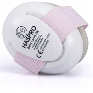 Casti de protectie fonica pentru bebelusi si copii, 0-3 ani, roz, Haspro
