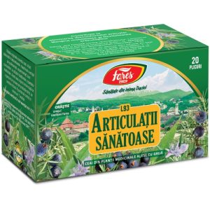 Ceai Articulatii Sanatoase, L93, 20 plicuri, Fares
