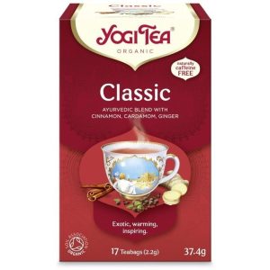 Ceai bio Classic Chai cu scortisoara, ghimbir si cardamom, 90g, Yogi Tea
