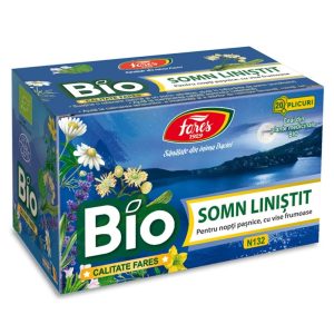 Ceai Bio Somn linistit, 20 plicuri, Fares
