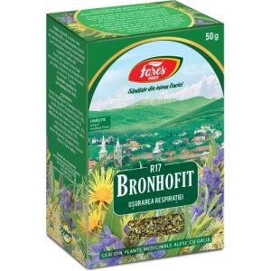 Ceai Bronhofit, usurarea respiratiei - R17, 50g, Fares